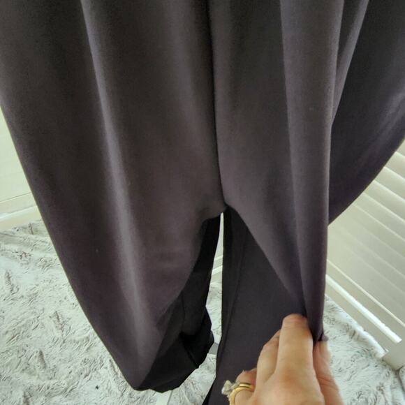 FASHION NOVA TIE WAIST LONG BLACK ROMPER 1X - Picture 2 of 6